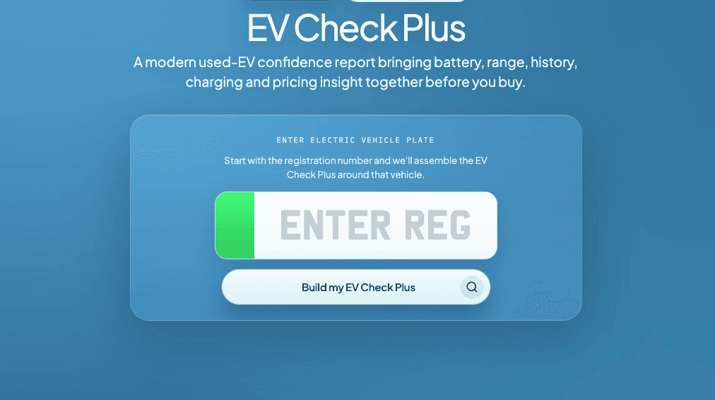 ClearWatt EV Check Plus report for used-EV buyers