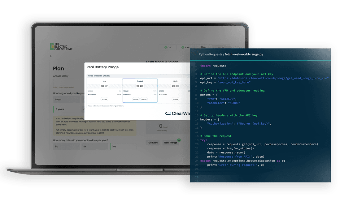 Enterprise EV data illustration